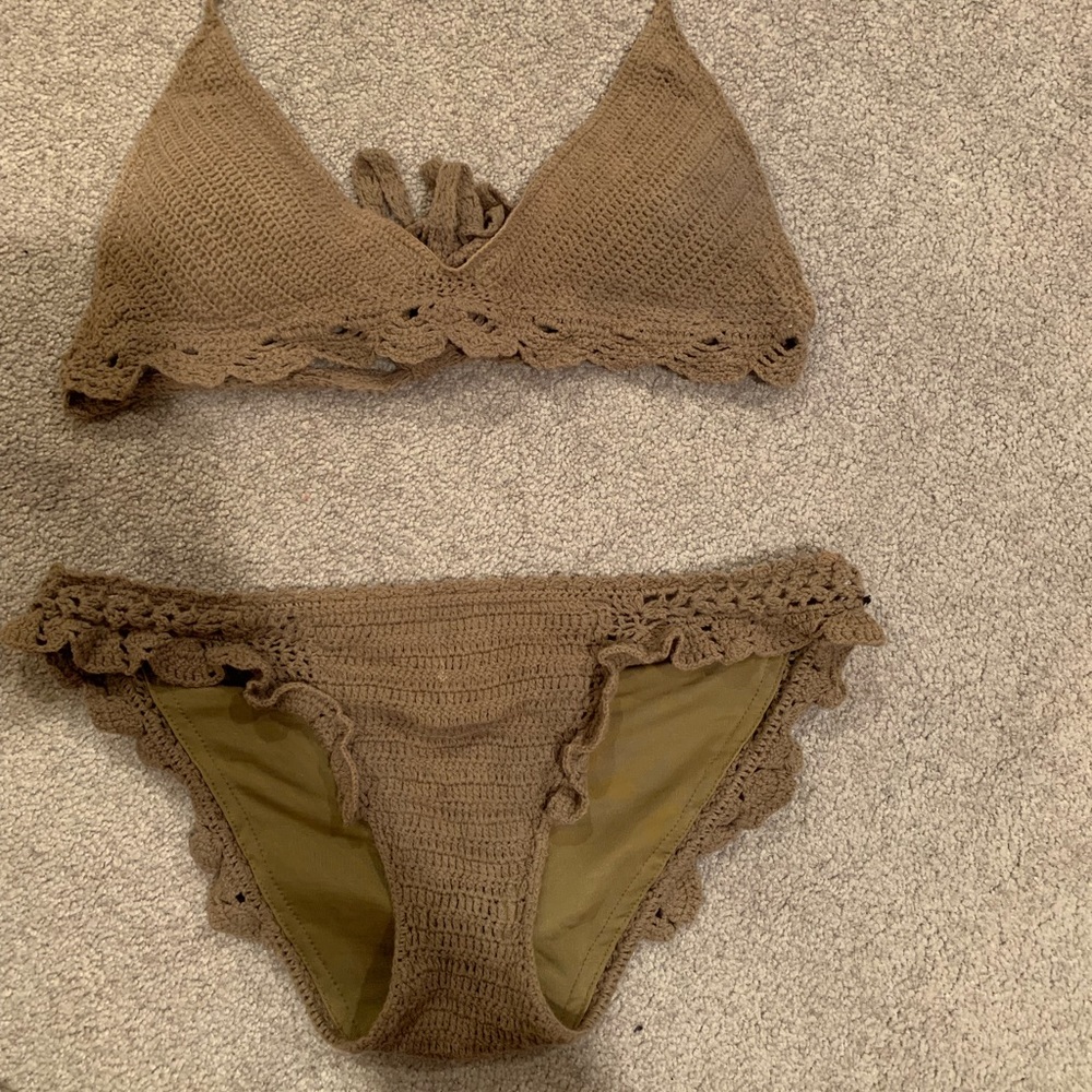 Pacsun knitted bikini